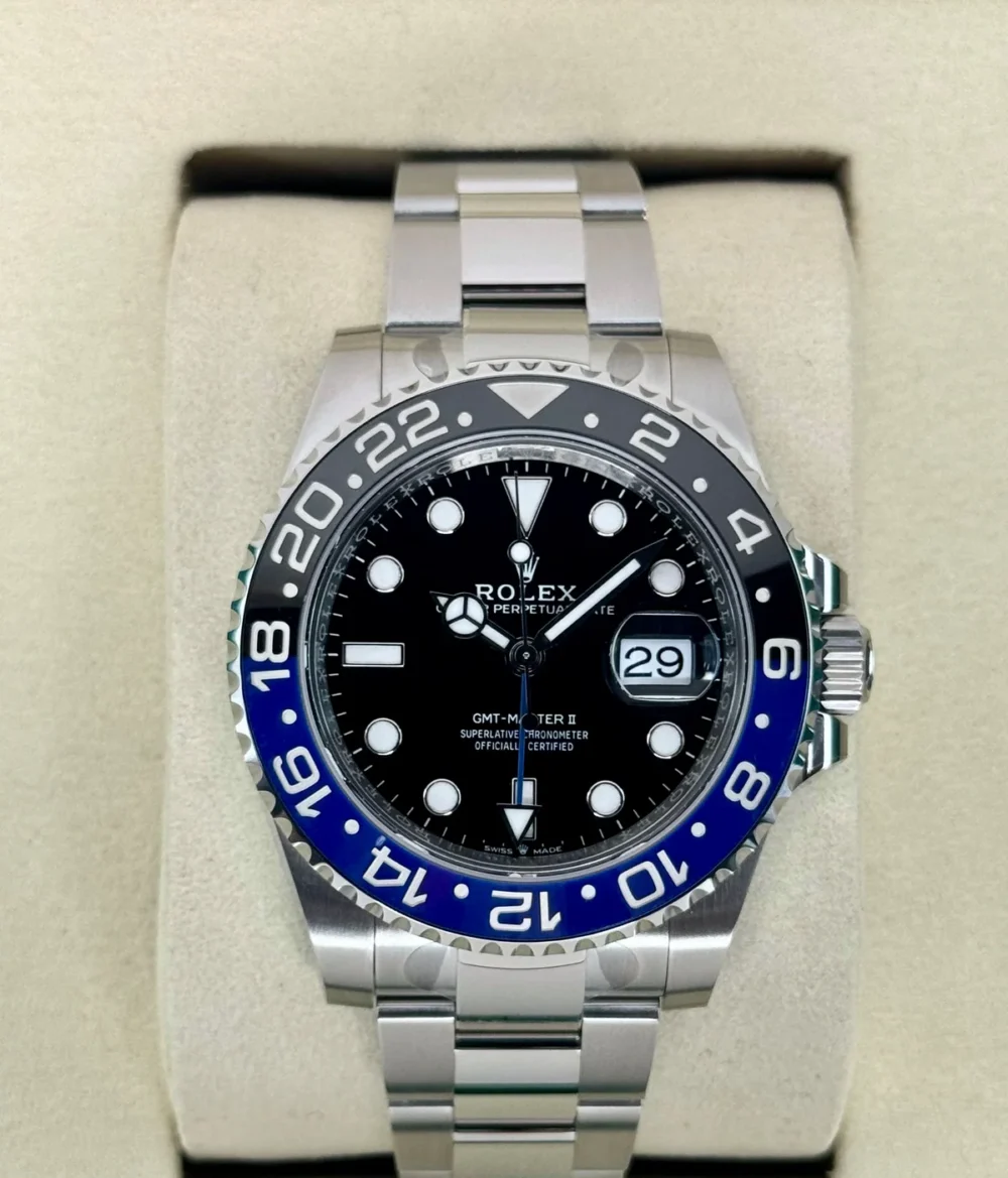 NEW 2025 Rolex GMT-Master II "Batman" 40mm 126710BLNR Oyster (STICKERED)