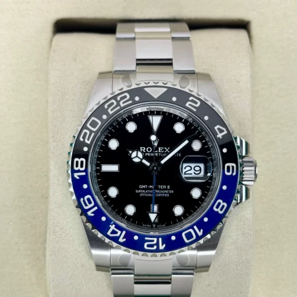 NEW 2025 Rolex GMT-Master II "Batman" 40mm 126710BLNR Oyster (STICKERED)
