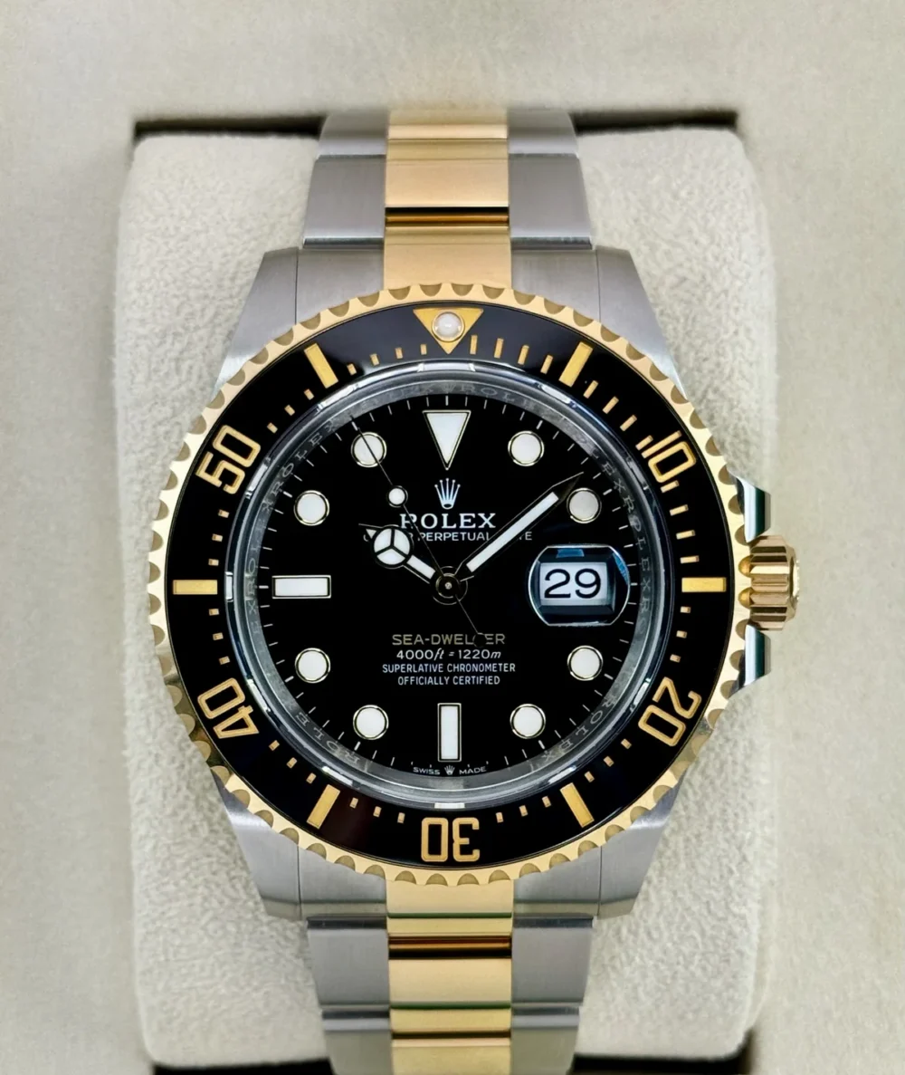 2025 Rolex Sea-Dweller 43mm 126603 Two-Tone Black Dial