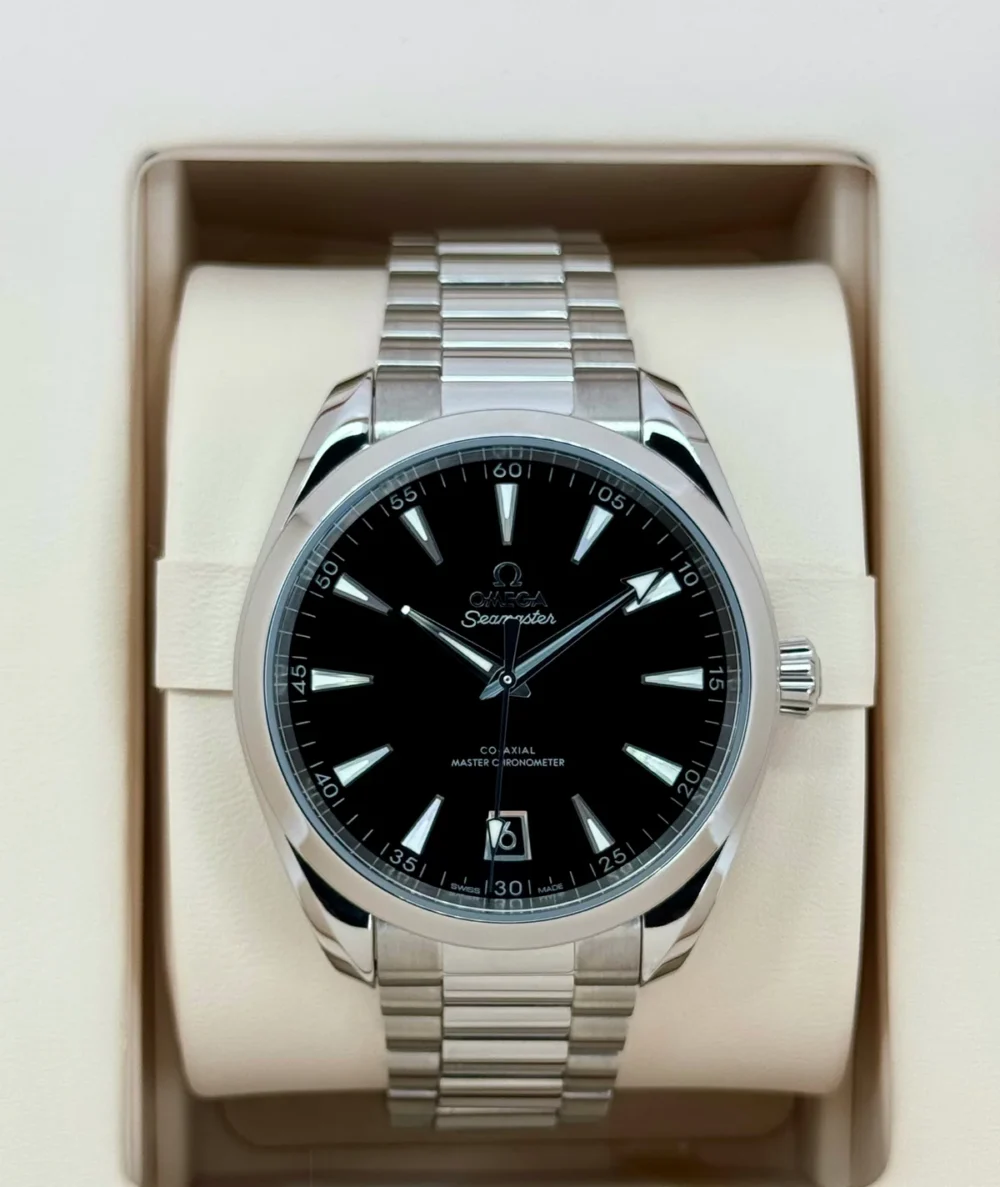 2025 Omega Seamaster Aqua Terra 41mm 220.10.41.21.01.002 Black Dial