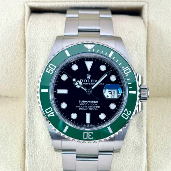 2022 Rolex Submariner "Starbucks" 41mm 126610LV Black Dial