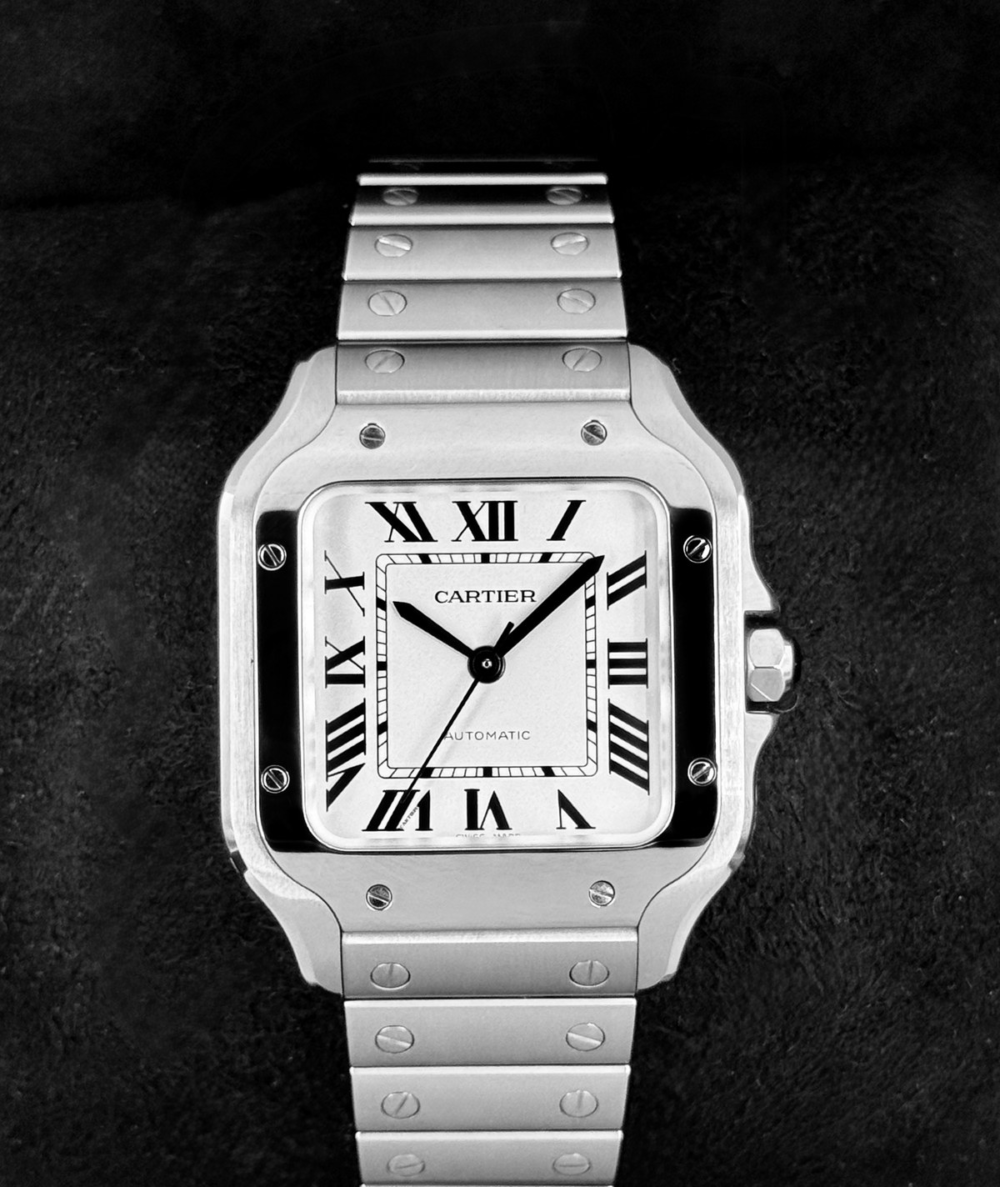 2026 Cartier Santos De Cartier 35.1mm WSSA0029 Stainless Steel White Dial