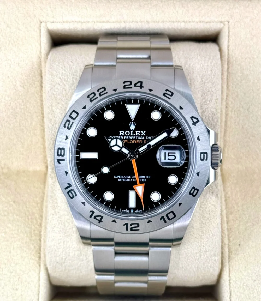 2024 Rolex Explorer II 42mm 226570 Black Dial
