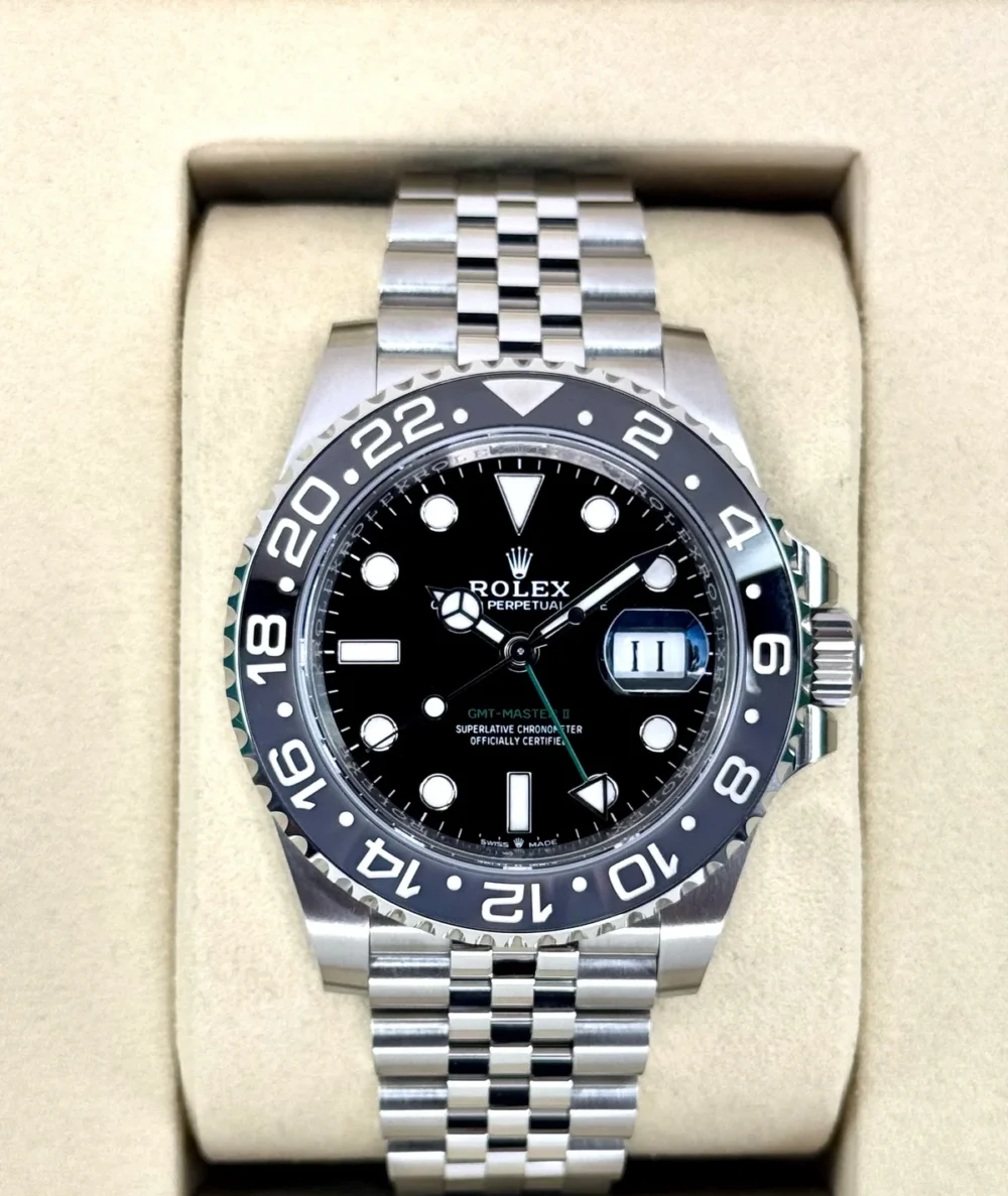 NEW 2025 Rolex GMT-Master II "Bruce Wayne" 40mm 126710GRNR Jubilee (STICKERED)