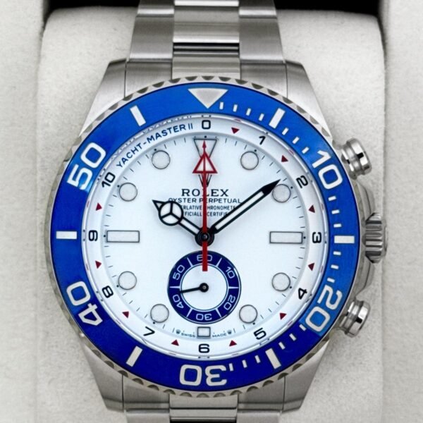 NEW 2026 Rolex Yacht-Master II 44mm 126680 Stainless Steel White Dial