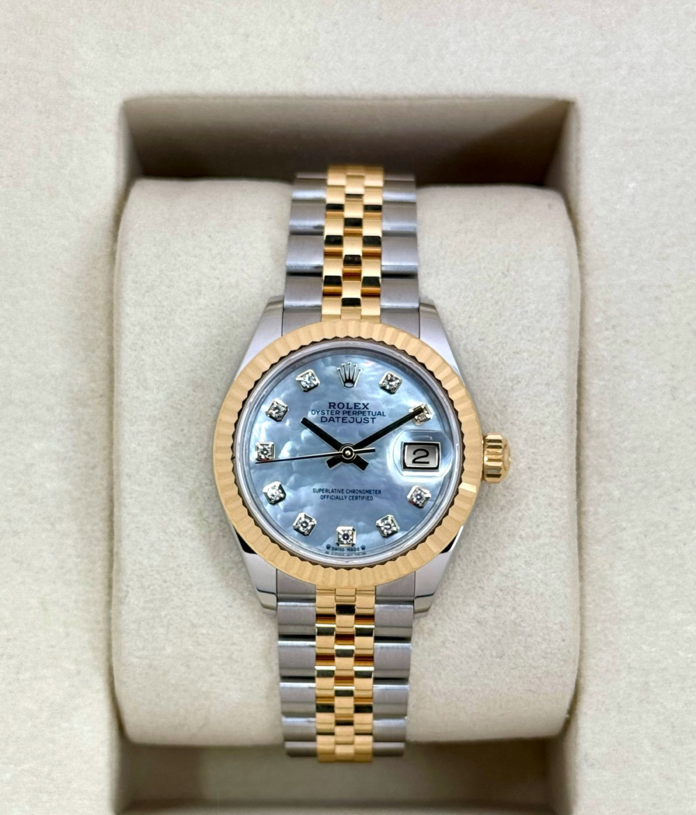 NEW 2026 Rolex Lady Datejust 28mm 279173 Jubilee MOP Diamond Dial