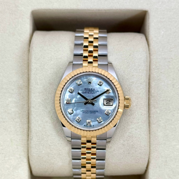 NEW 2026 Rolex Lady Datejust 28mm 279173 Jubilee MOP Diamond Dial