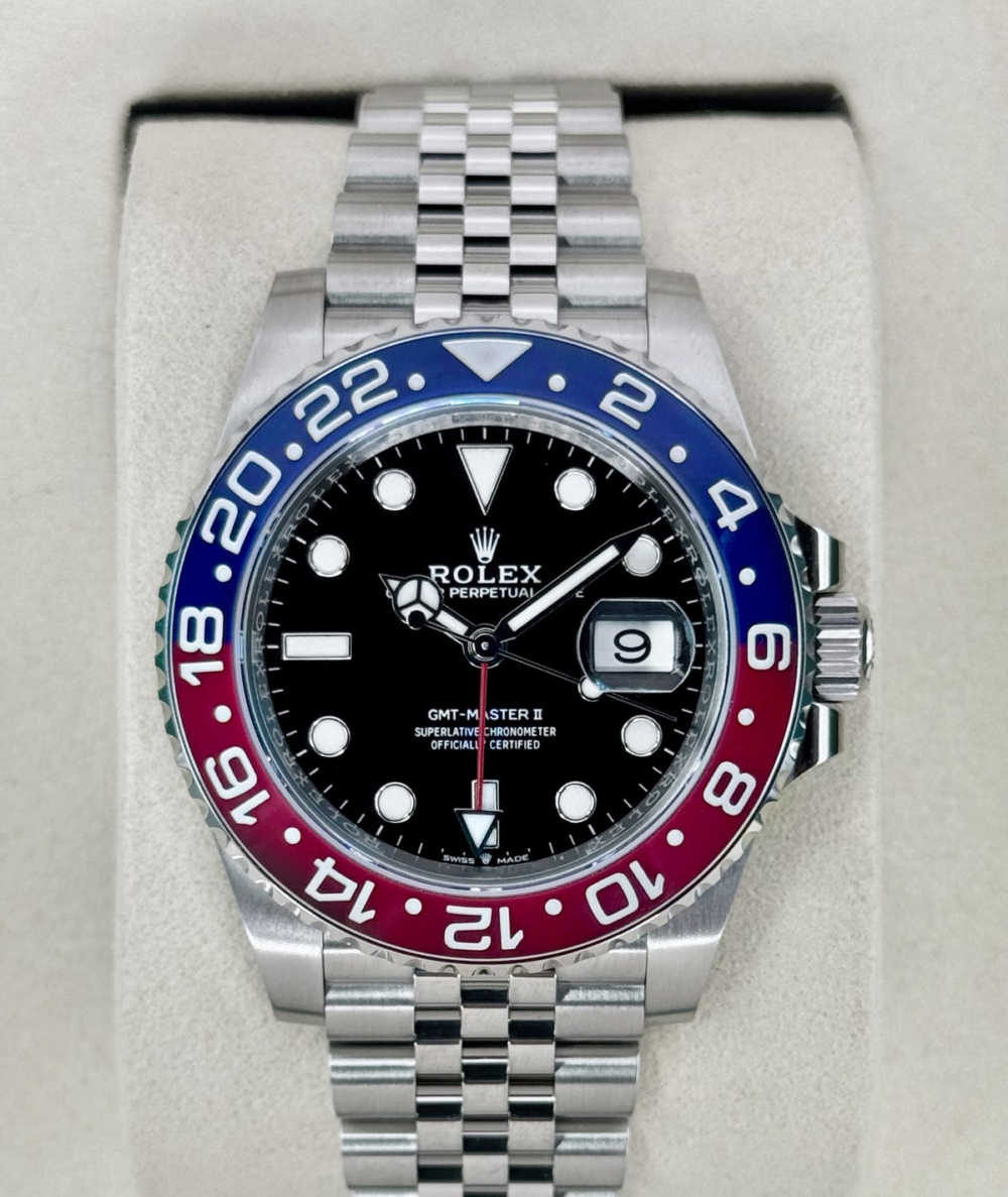 NEW 2025 Rolex GMT-Master II "Pepsi" 40mm 126710BLRO Jubilee (STICKERED)