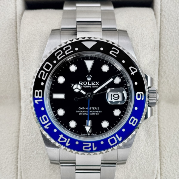 2022 Rolex GMT-Master II "Batman" 40mm 126710BLNR Oyster