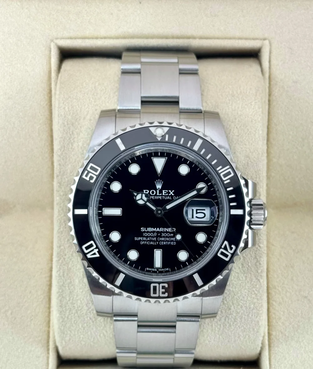 2020 Rolex Submariner 40mm 116610LN Stainless Steel Black Dial