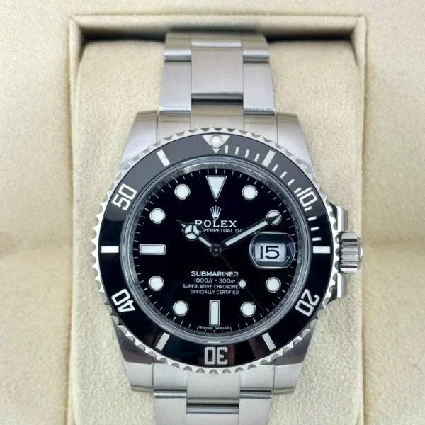 2020 Rolex Submariner 40mm 116610LN Stainless Steel Black Dial