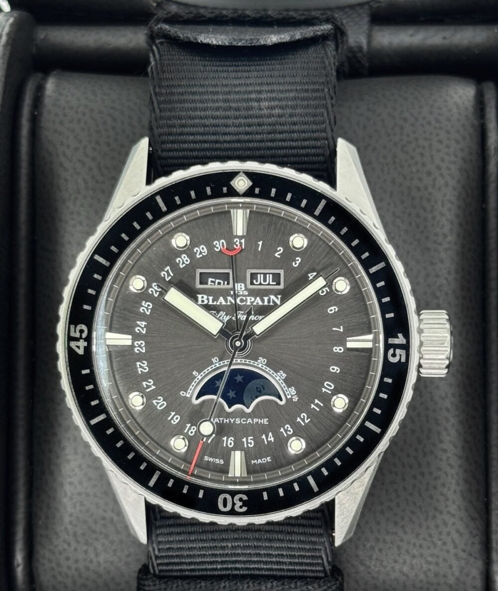 2021 Blancpain Fifty Fathoms Bathyscaphe 43mm 5054-1110-B52A Black Dial
