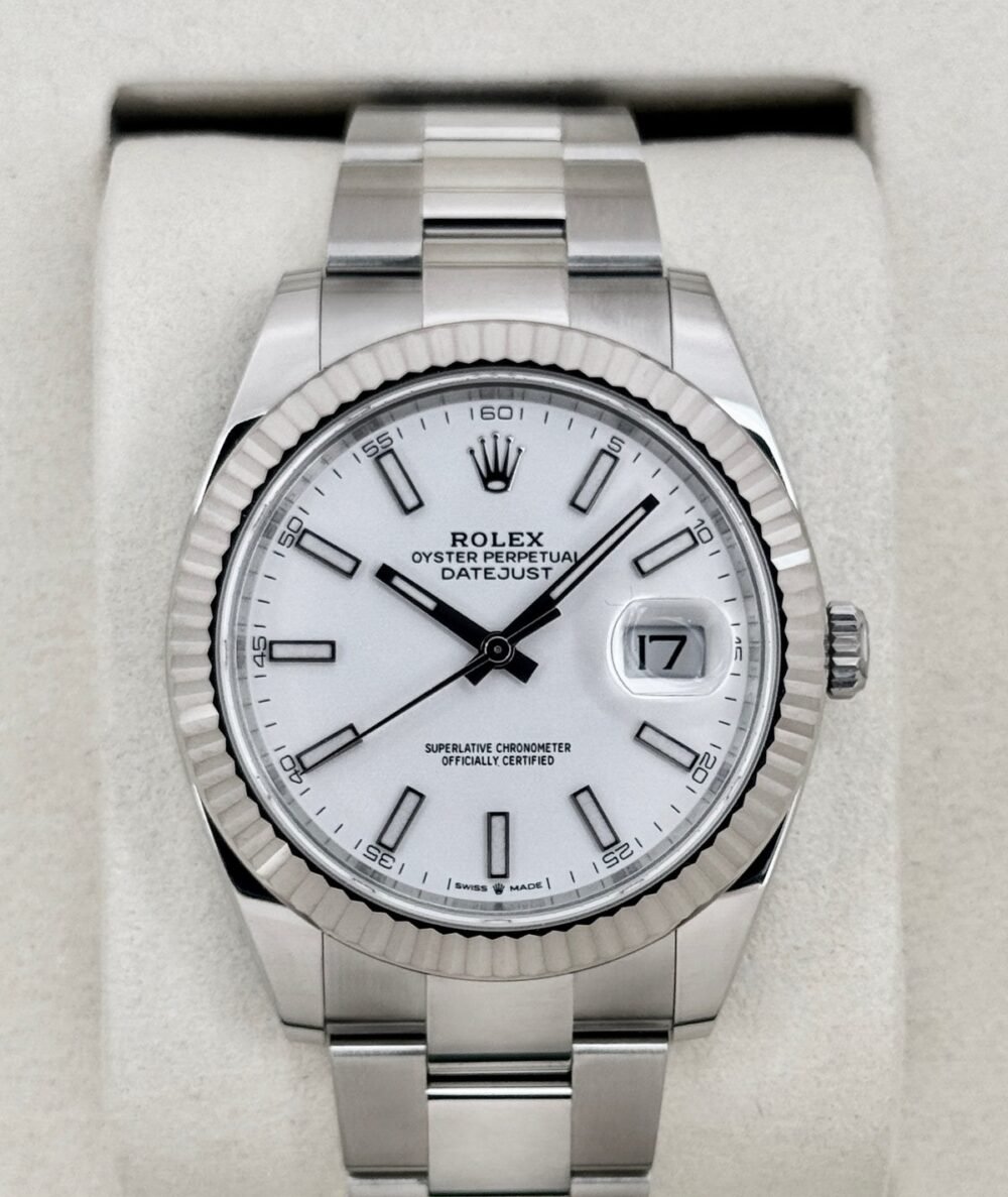 NEW 2026 Rolex Datejust 41mm 126334 Stainless Steel Oyster White Dial