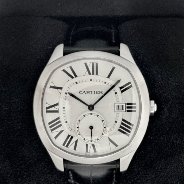 2020 Cartier Drive De Cartier 40mm WSNM0004 Stainless Steel White Dial