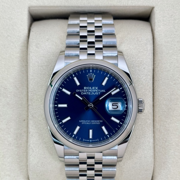 NEW 2026 Rolex Datejust 36mm 126200 Stainless Steel Jubilee Blue Dial