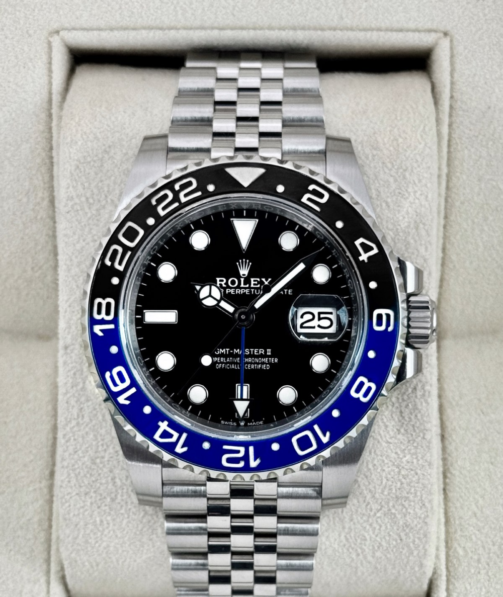 2021 Rolex GMT-Master II "Batgirl" 40mm 126710BLNR Jubilee