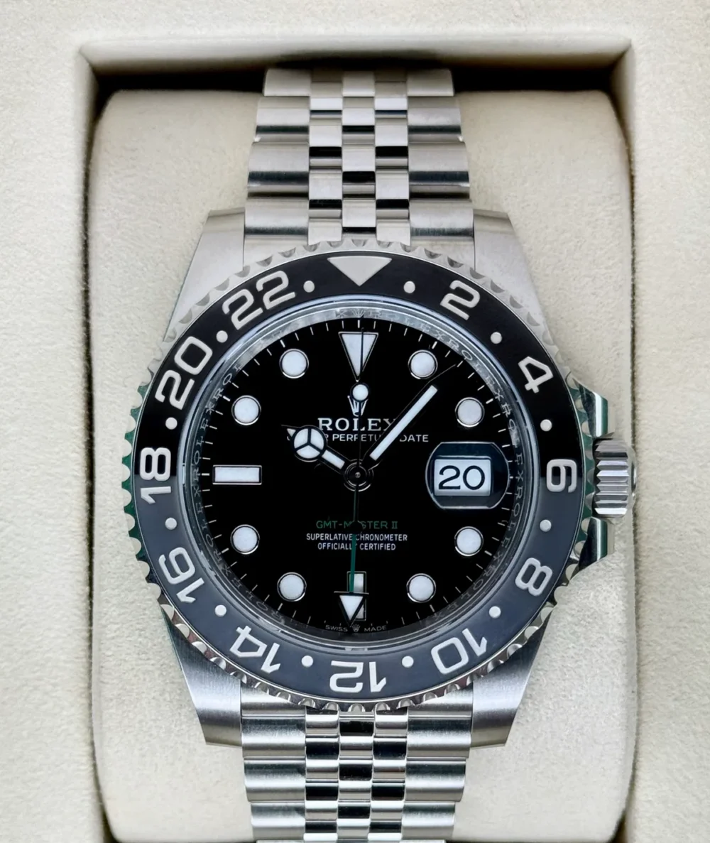NEW 2025 Rolex GMT-Master II "Bruce Wayne" 40mm 126710GRNR Jubilee