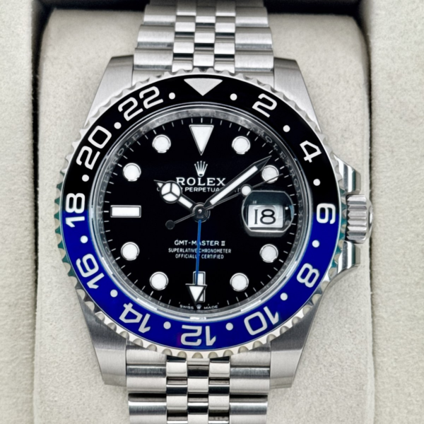 NEW 2026 Rolex GMT-Master II "Batgirl" 40mm 126710BLNR Jubilee (STICKERED)