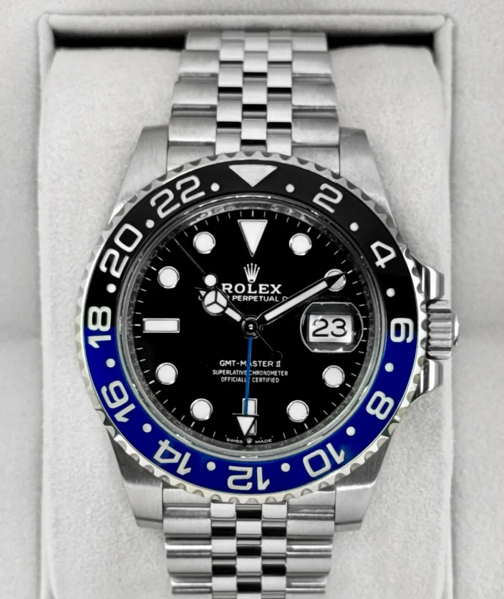 2022 Rolex GMT-Master II "Batgirl" 40mm 126710BLNR Jubilee