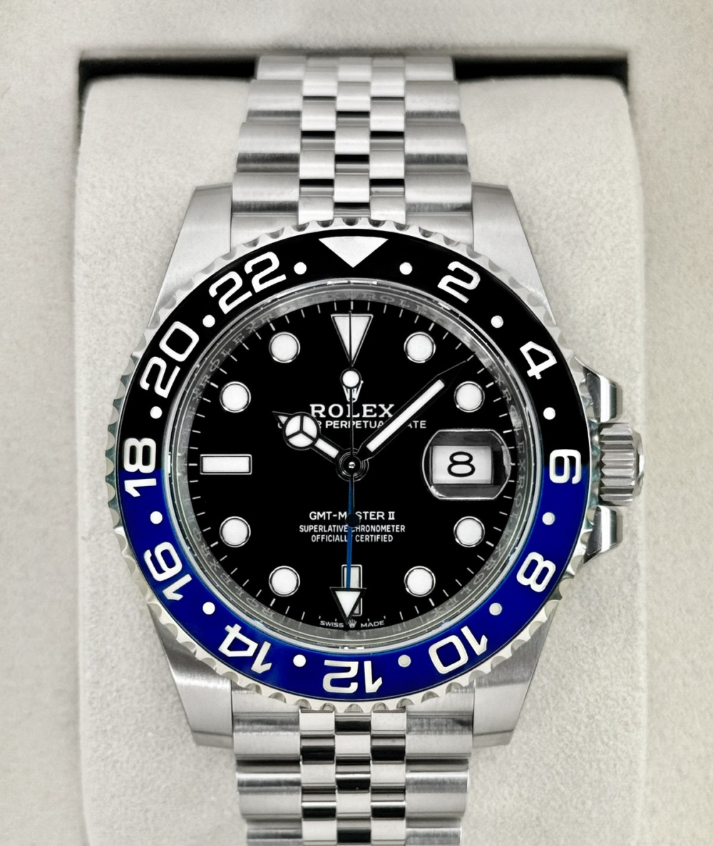 NEW 2026 Rolex GMT-Master II "Batgirl" 40mm 126710BLNR Jubilee