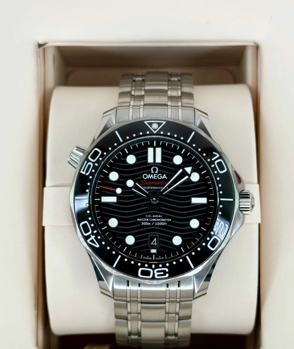 2024 Omega Seamaster Diver 300M 42mm 210.30.42.20.01.001 Black Dial