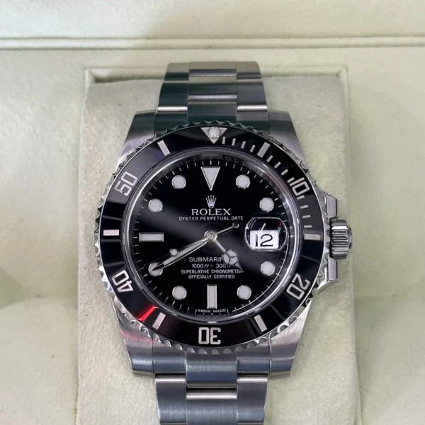 2013 Rolex Submariner Date 40mm 116610 Oyster Black Dial