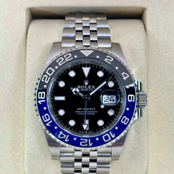 NEW 2025 Rolex GMT-Master II "Batgirl" 40mm 126710BLNR Jubilee (STICKERED)