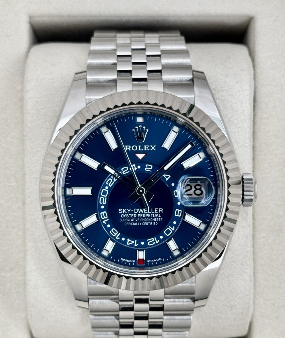 2025 Rolex Sky-Dweller 42mm 336934 Jubilee Blue Dial