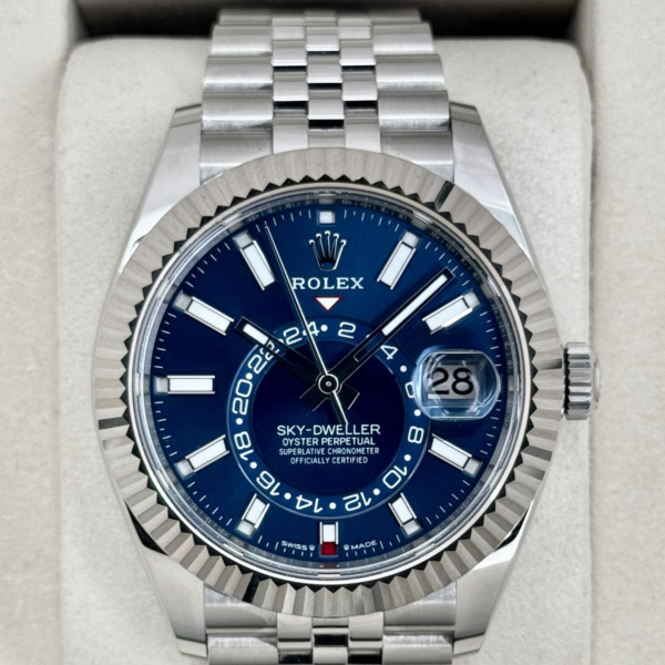 2025 Rolex Sky-Dweller 42mm 336934 Jubilee Blue Dial