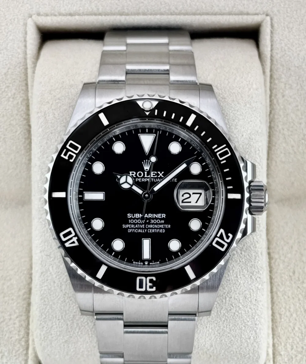2024 Rolex Submariner 41mm 126610LN Stainless Steel Black Dial