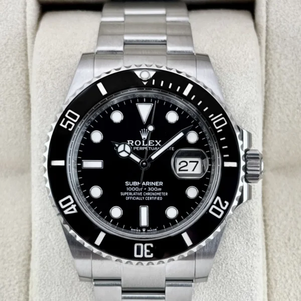 2024 Rolex Submariner 41mm 126610LN Stainless Steel Black Dial