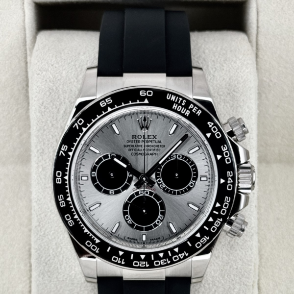 2024 Rolex Daytona "Ghost" 40mm 126519LN White Gold Silver Dial