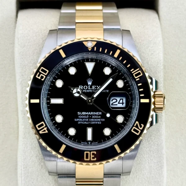 NEW 2025 Rolex Submariner 41mm 126613LN Two-Tone Black Dial