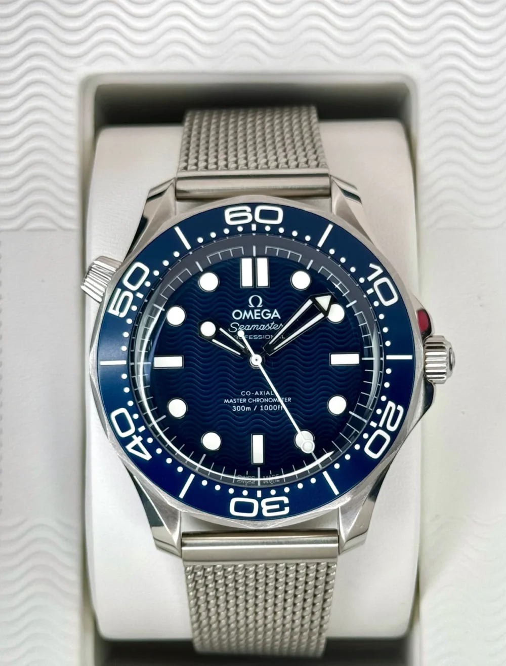 2024 Omega Seamaster Diver 300M 42mm 210.30.42.20.03.002 Blue Dial