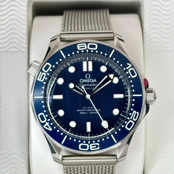2024 Omega Seamaster Diver 300M 42mm 210.30.42.20.03.002 Blue Dial
