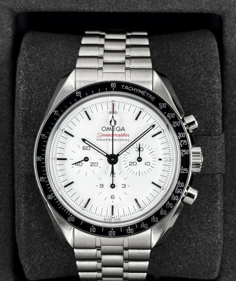 2026 Omega Speedmaster Moonwatch Pro 42mm 310.30.42.50.04.001 White Dial