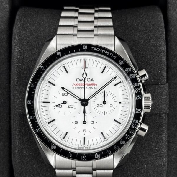 2026 Omega Speedmaster Moonwatch Pro 42mm 310.30.42.50.04.001 White Dial