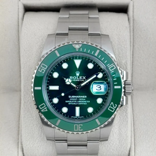 2020 Rolex Submariner “Hulk” 40mm 116610LV Green Dial