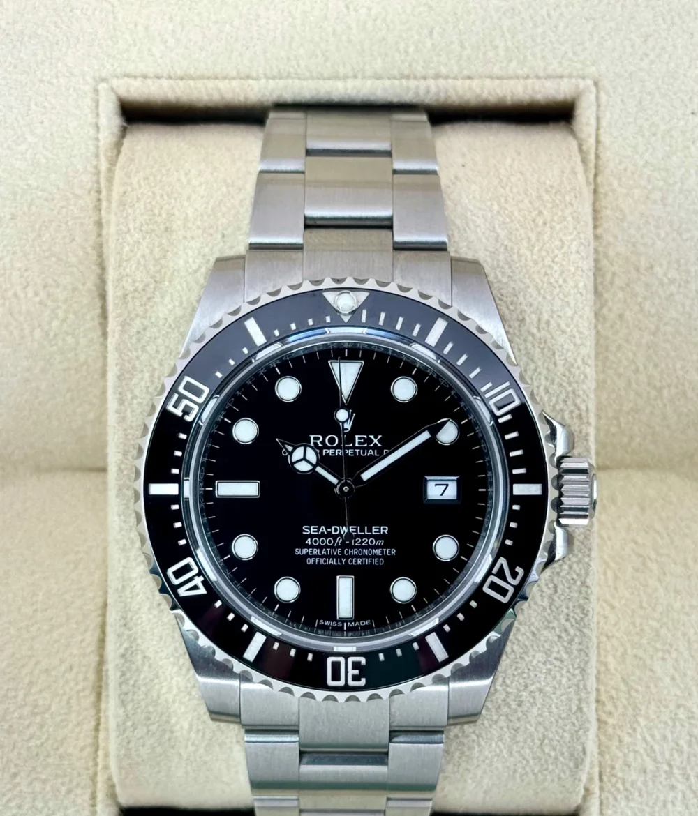 2016 Rolex Sea-Dweller 4000 "SD4K" 40mm 116600 Black Dial