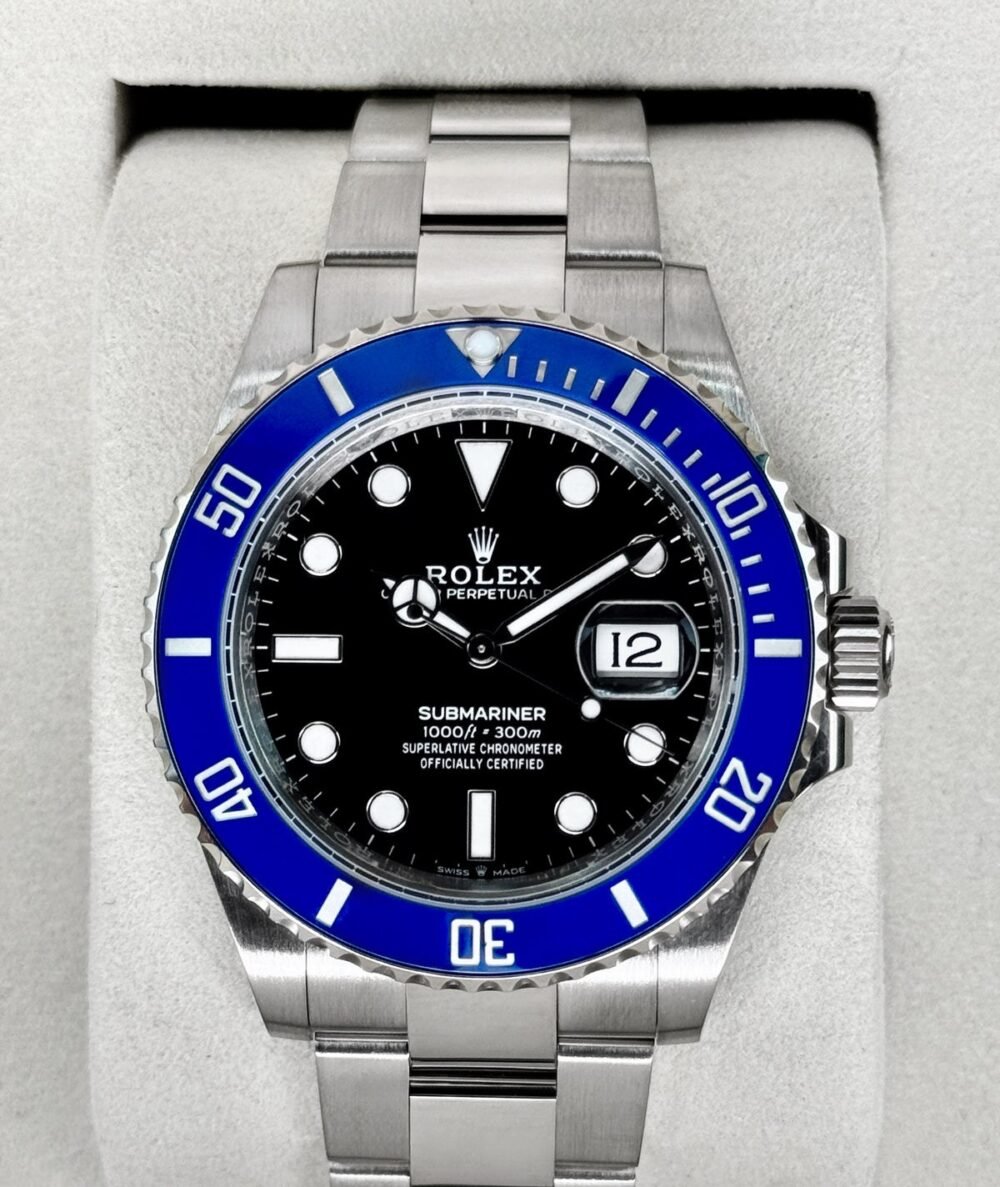 2025 Rolex Submariner Cookie Monster 41mm 126619LB White Gold Black Dial