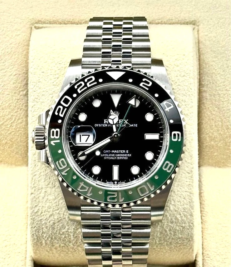 NEW 2023 Rolex GMT-Master II "Sprite" 40mm 126720VTNR Jubilee