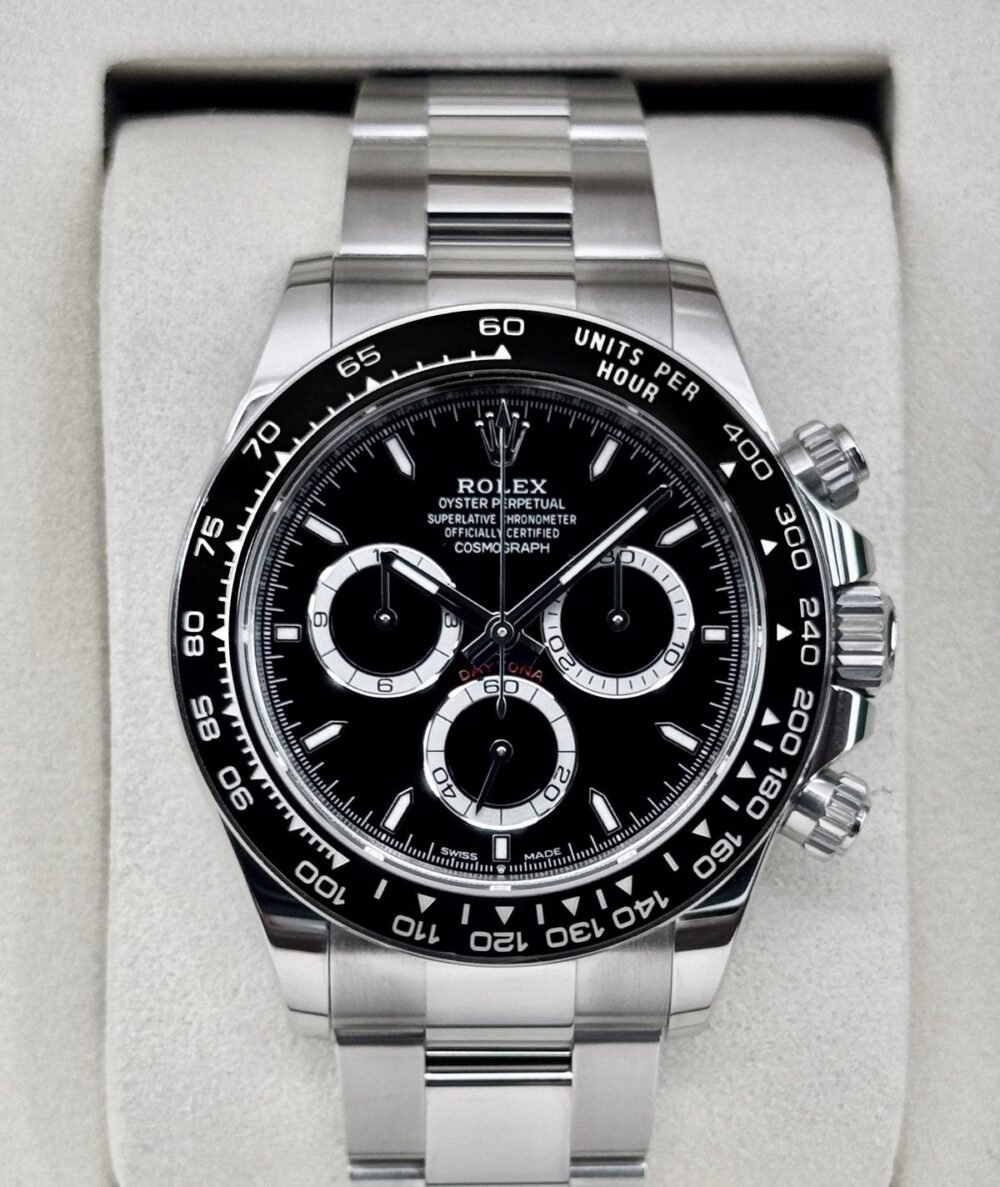 NEW 2026 Rolex Daytona 40mm 126500LN Stainless Steel Black Dial