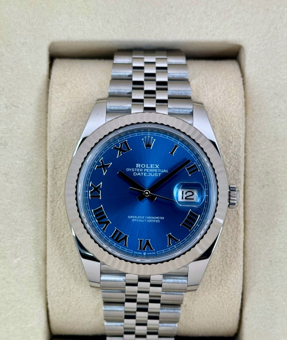 NEW 2026 Rolex Datejust 41mm 126334 Jubilee Azzurro-Blue Dial