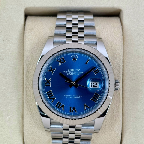 NEW 2026 Rolex Datejust 41mm 126334 Jubilee Azzurro-Blue Dial