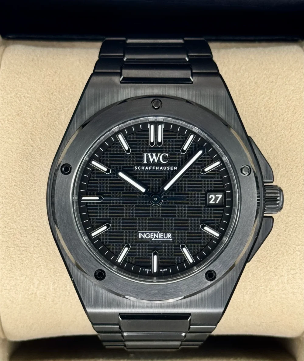 2025 IWC Ingenieur Automatic 42mm IW338903 Ceramic Black Dial