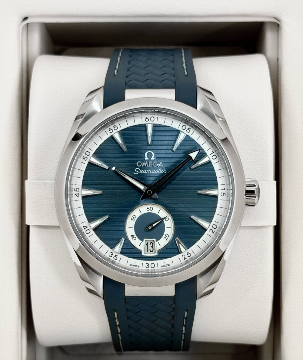 2025 Omega Seamaster Aqua Terra 41mm 220.12.41.21.03.005 Blue Dial