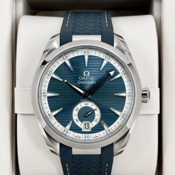 2025 Omega Seamaster Aqua Terra 41mm 220.12.41.21.03.005 Blue Dial