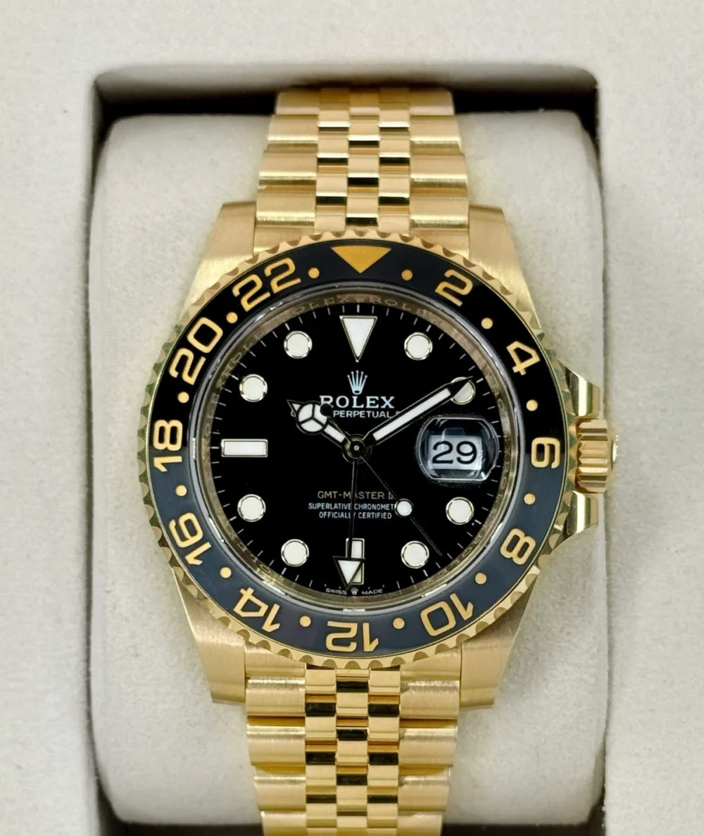 NEW 2025 Rolex GMT-Master II 40mm 126718GRNR Jubilee Black Dial (STICKERED)