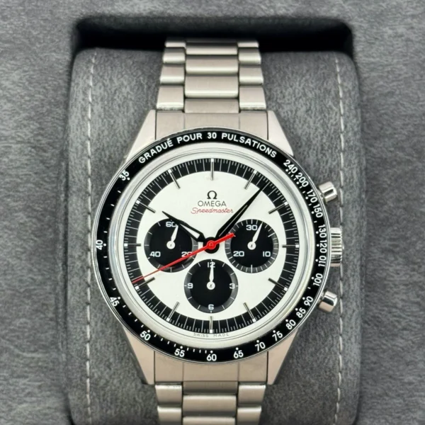 2018 Omega Speedmaster Moonwatch 311.32.40.30.02.001 39mm Silver Dial