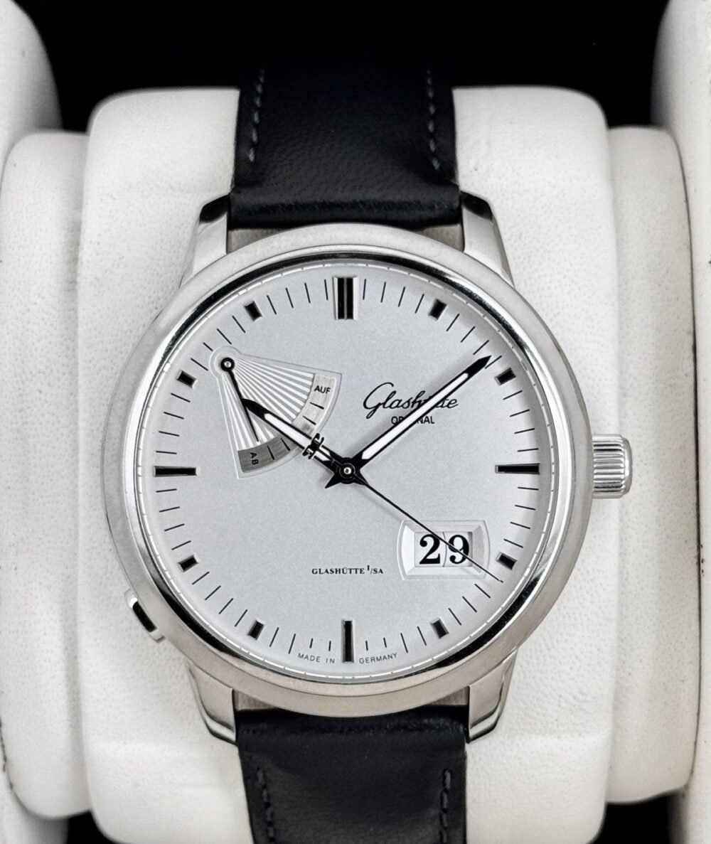 2011 Glashütte Original Senator 40mm 100-01-13-02-04 Stainless Steel Silver Dial